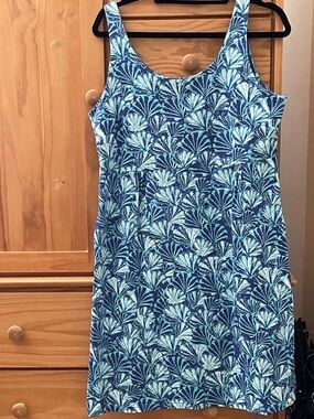 West Indies Wear shell print dress,  medium